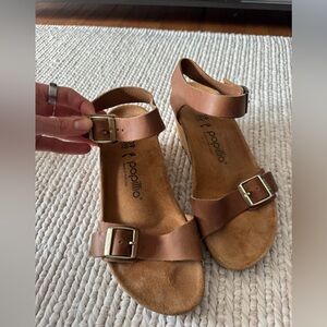 Papillio Wedge Two Strap Sandals